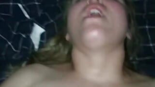 Husband fucks me with his tiny little dick.