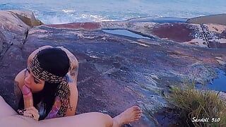 SEX IN PARADISE ASS GIRLFRIEND AMADORA PUBLIC BEACH