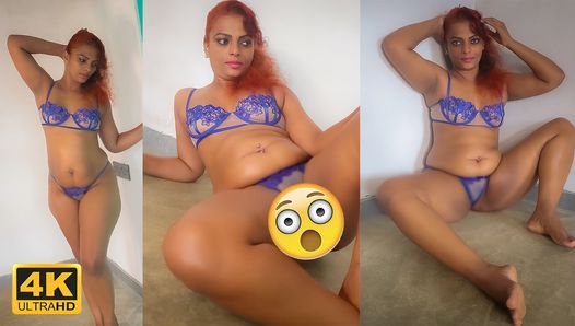 azul net renda sutiã calcinha experimentar apenas fãs vídeo