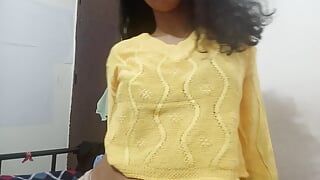 O aluno queria ganhar dinheiro. Close-up esguicho!