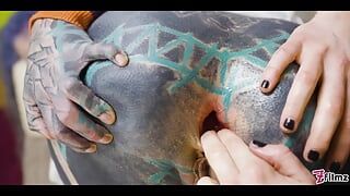 Senhorita Flora fisting Anuskatzz escancarado cu