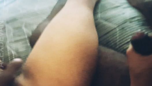 The scene where she and I took turns mashing pussy and dick before breeding