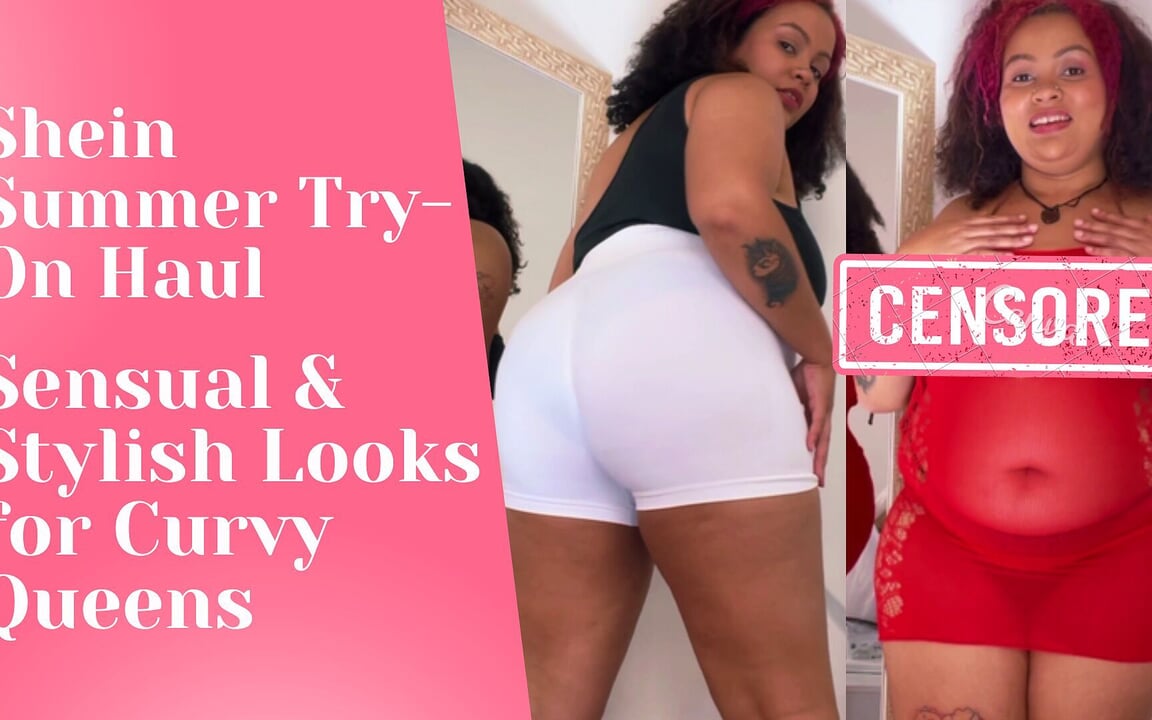 Annacutiepiie – Shein Summer Try-on Haul  Sexy & Stylish Looks for Curvy Queens