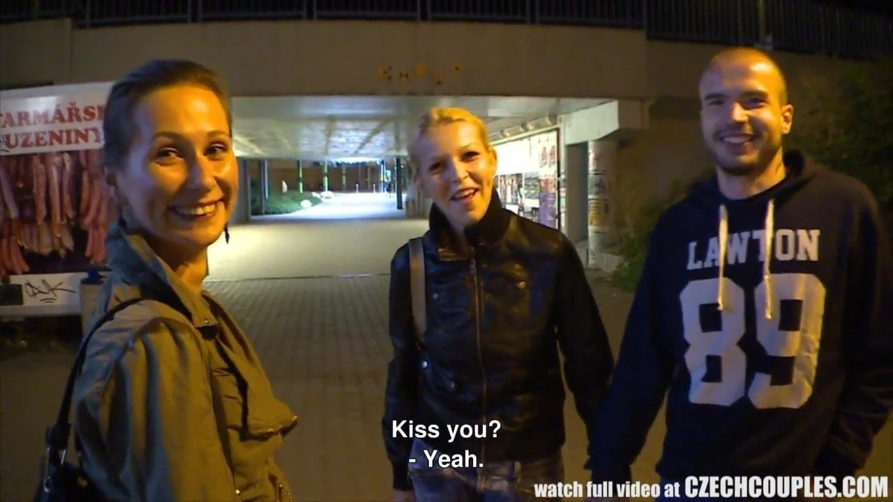 Beautiful Czech Pair Gets Money for GF Exchange