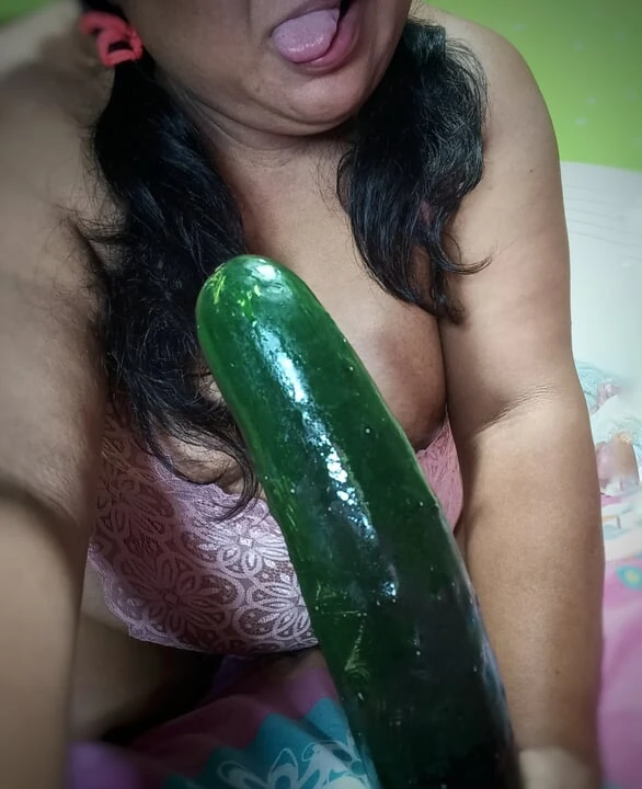 I dipped a cucumber back in